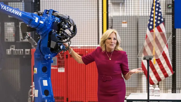 Jill Biden at Mill 19