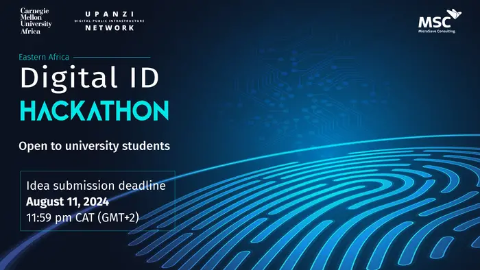 Upanzi Network Digital ID Hackathon Banner