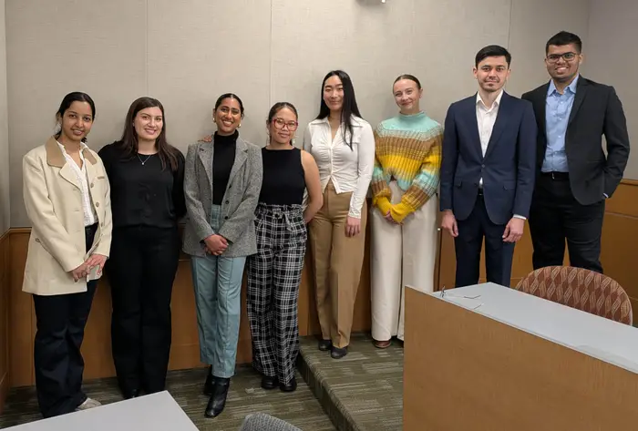 The Capstone team.