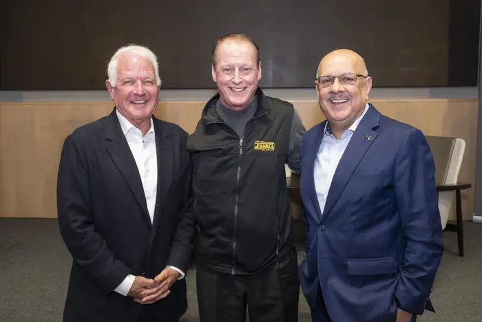 Jim Swartz, Dave Mawhinney and Farnam Jahanian