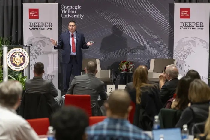 Neal Hutchens speaks at Deeper Conversations.