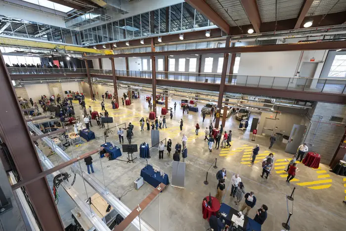 The Robotics Innovation Center, taken on February 27, 2026, in Hazelwood.
