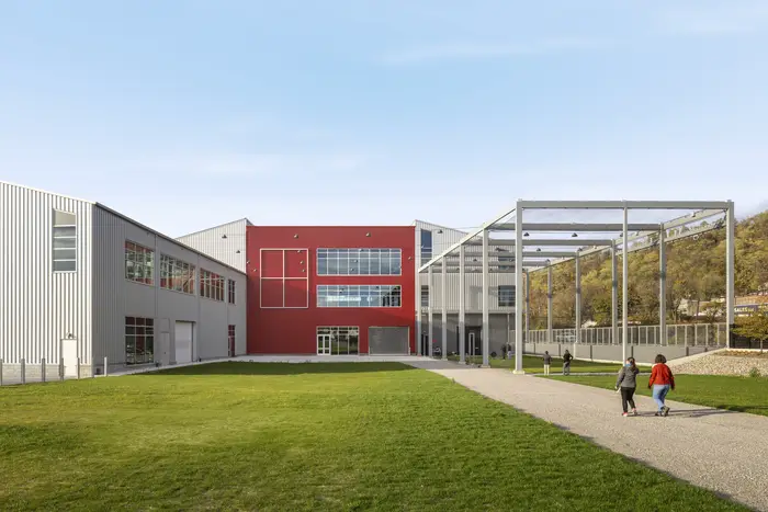 The exterior of the RIC. 