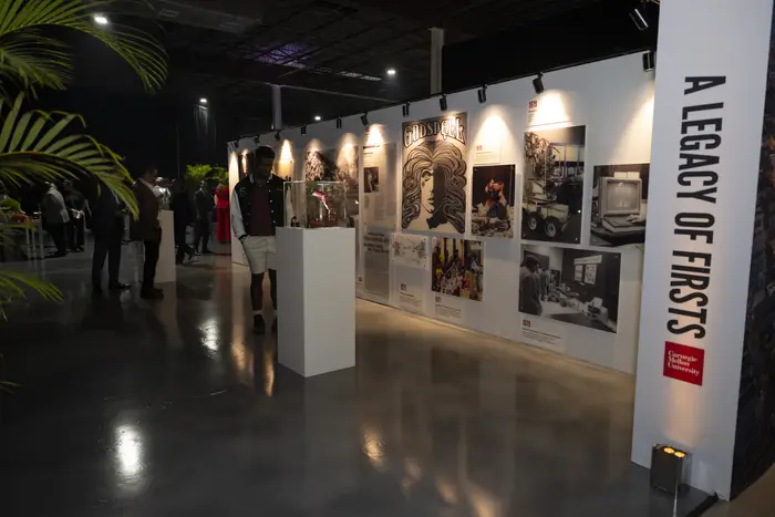 An art gallery