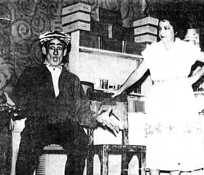 Actors in a play