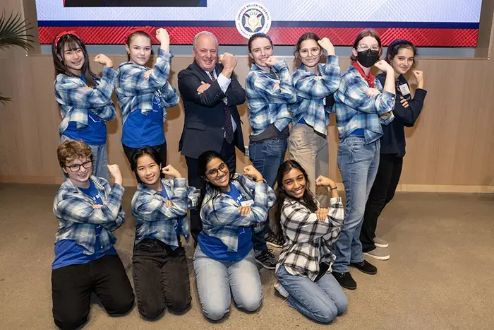 Mike Doyle and the Girls of Steel