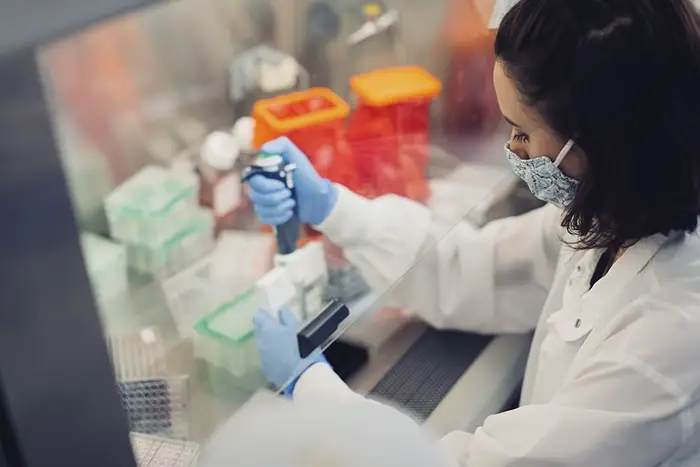 A researcher