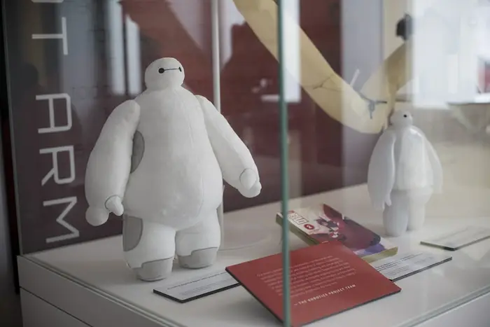 A robot in the exhibition