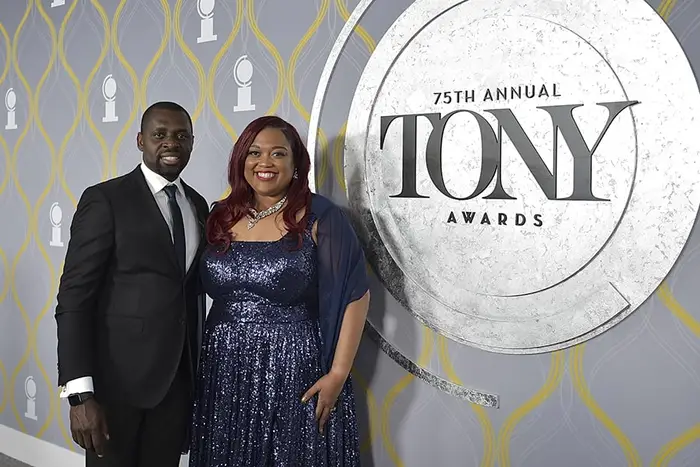 Jones-Koumba on the red carpet