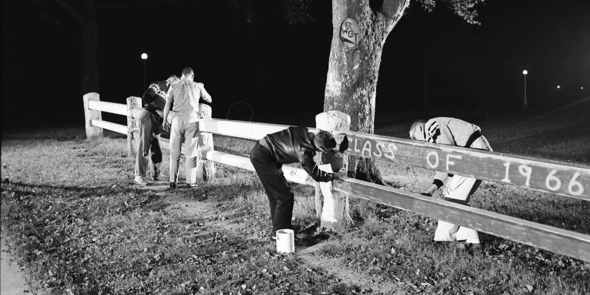 The Fence is painted in 1966.