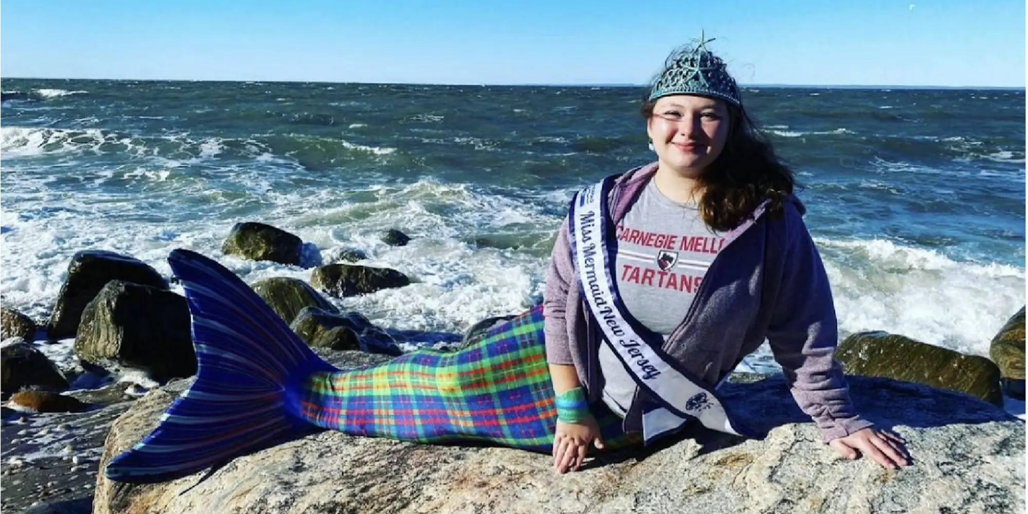 Sonja Michaluk, the Tartan Mermaid.