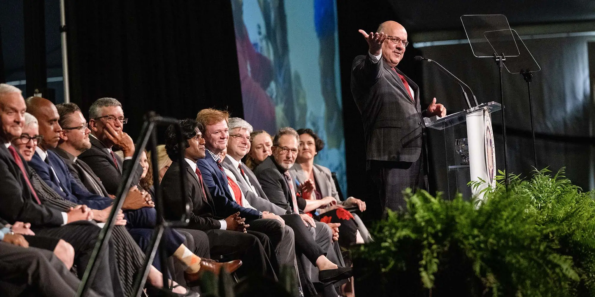 Farnam Jahanian at Convocation