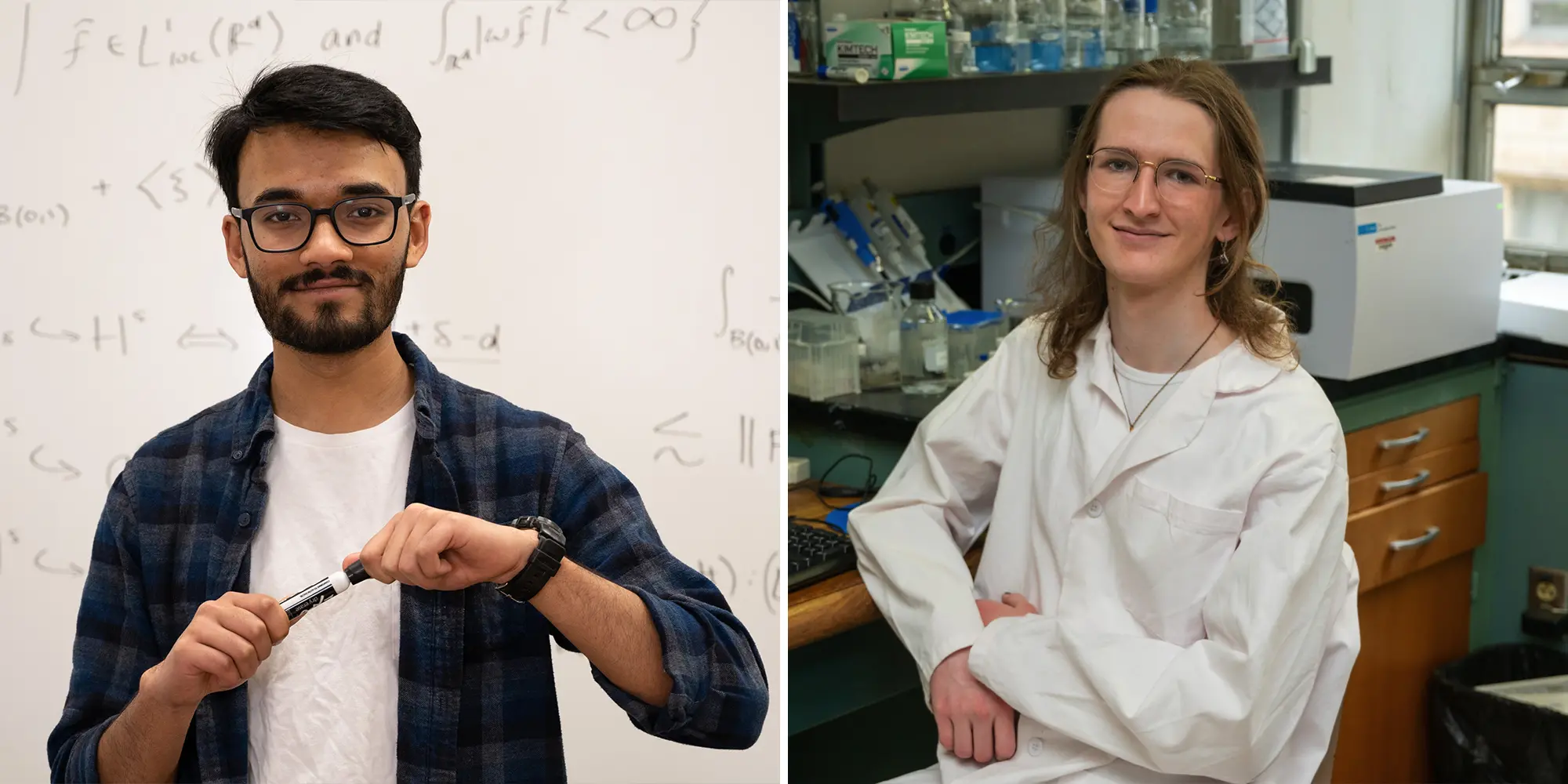 Subhasish Mukherjee and Minerva Schafer have been awarded Goldwater Scholarships.