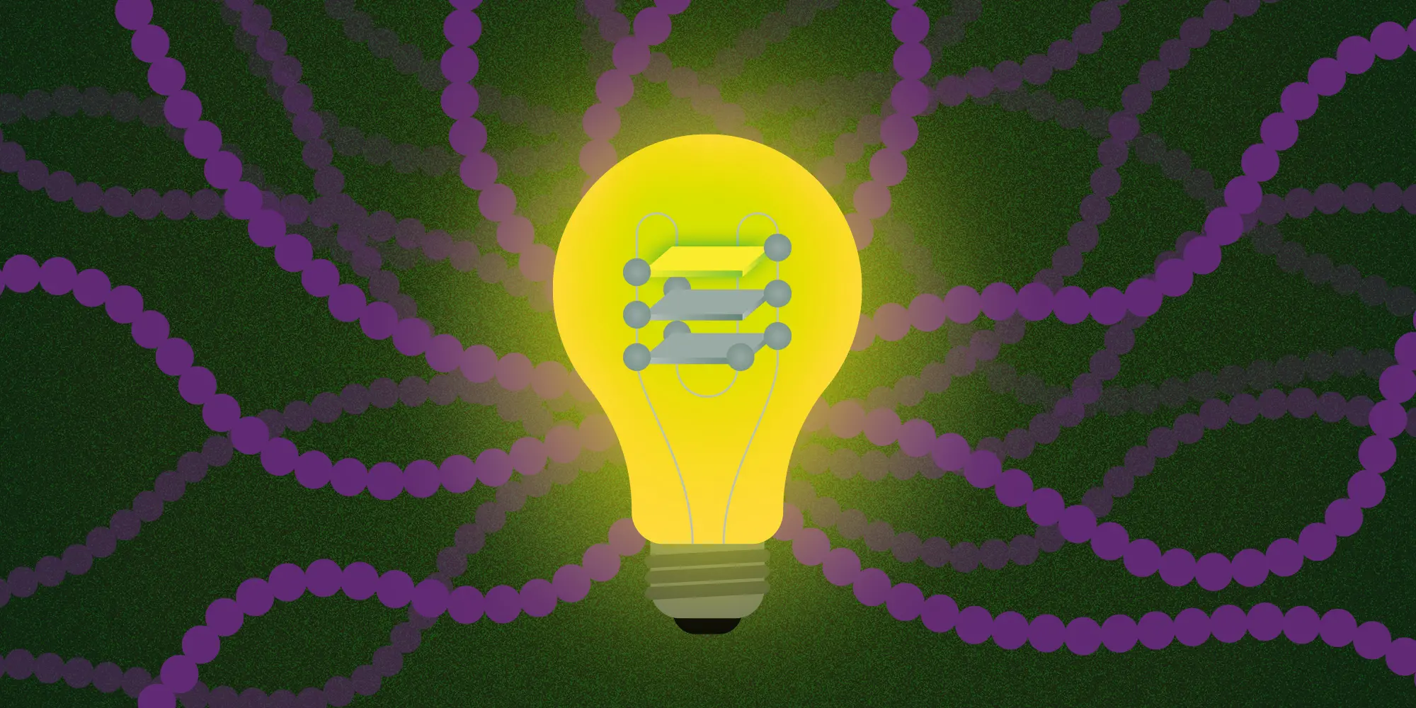 A graphic depicting a light bulb.