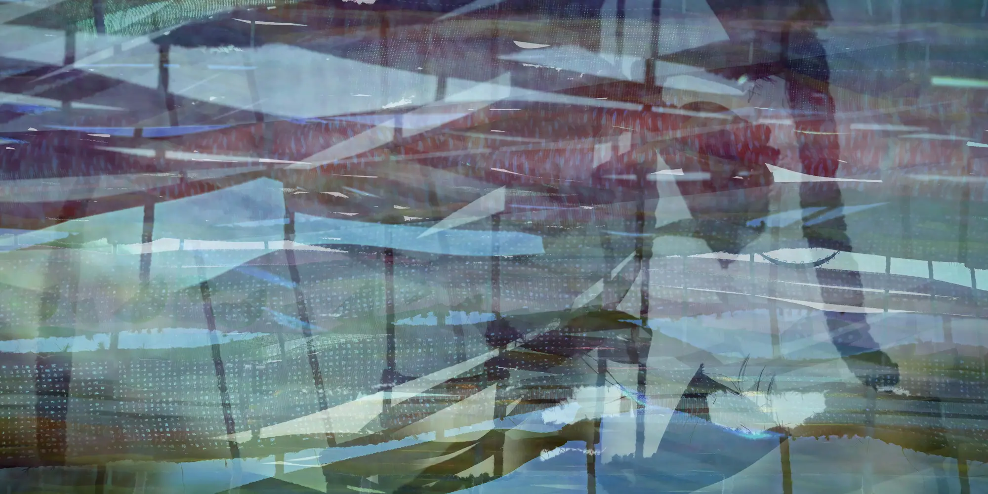 Day 12: A multiple exposure photograph of the Cut.