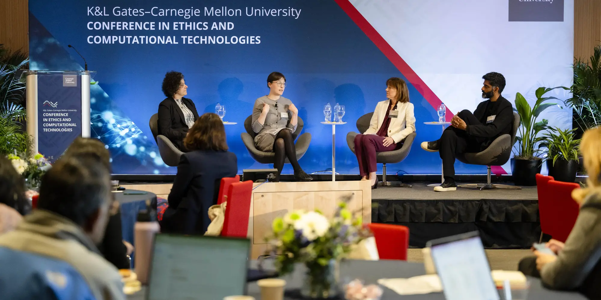 panel discussion at 2025 K&L Gates–CMU Conference
