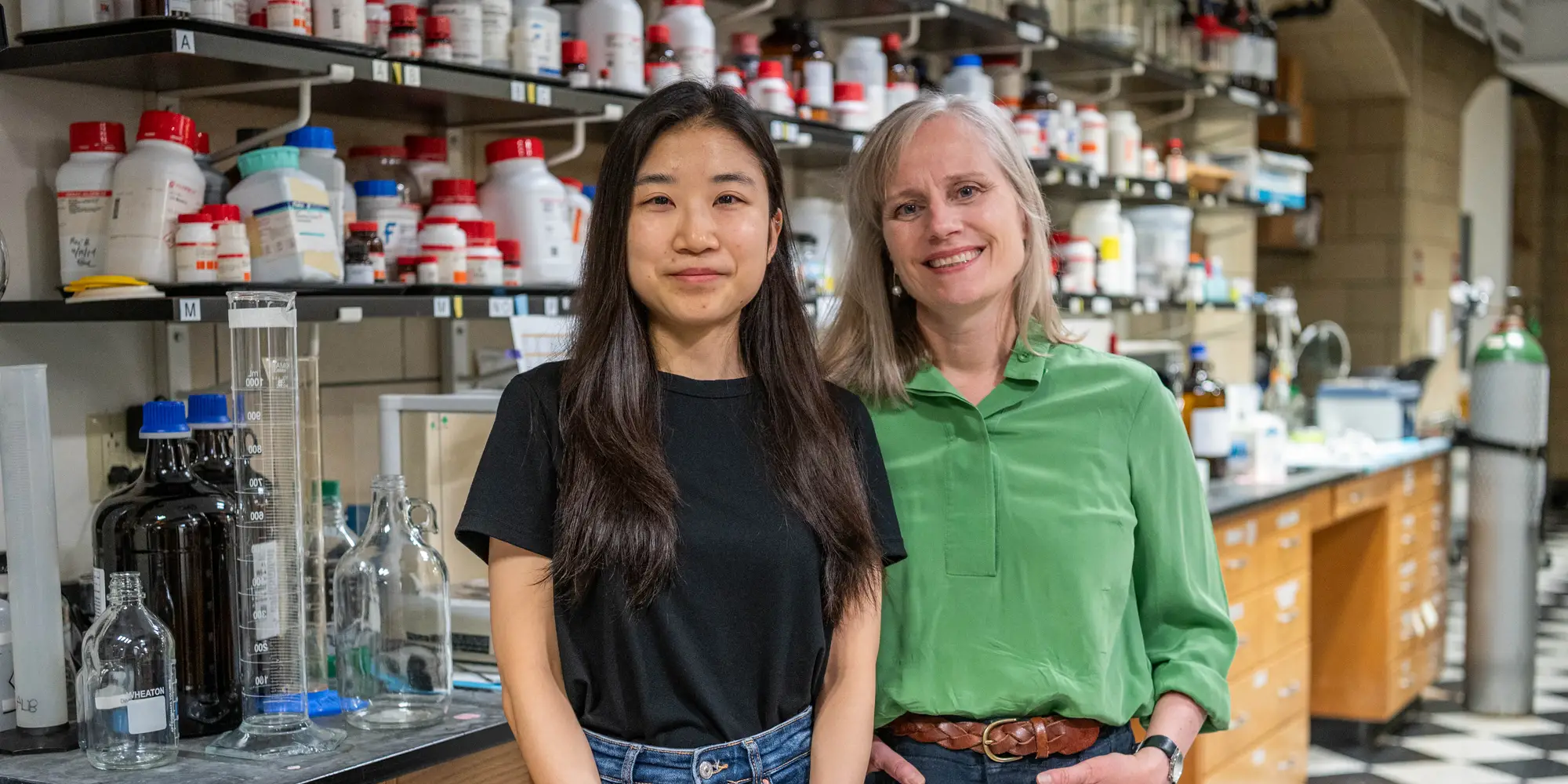 Eunsol Park and Alison Barth