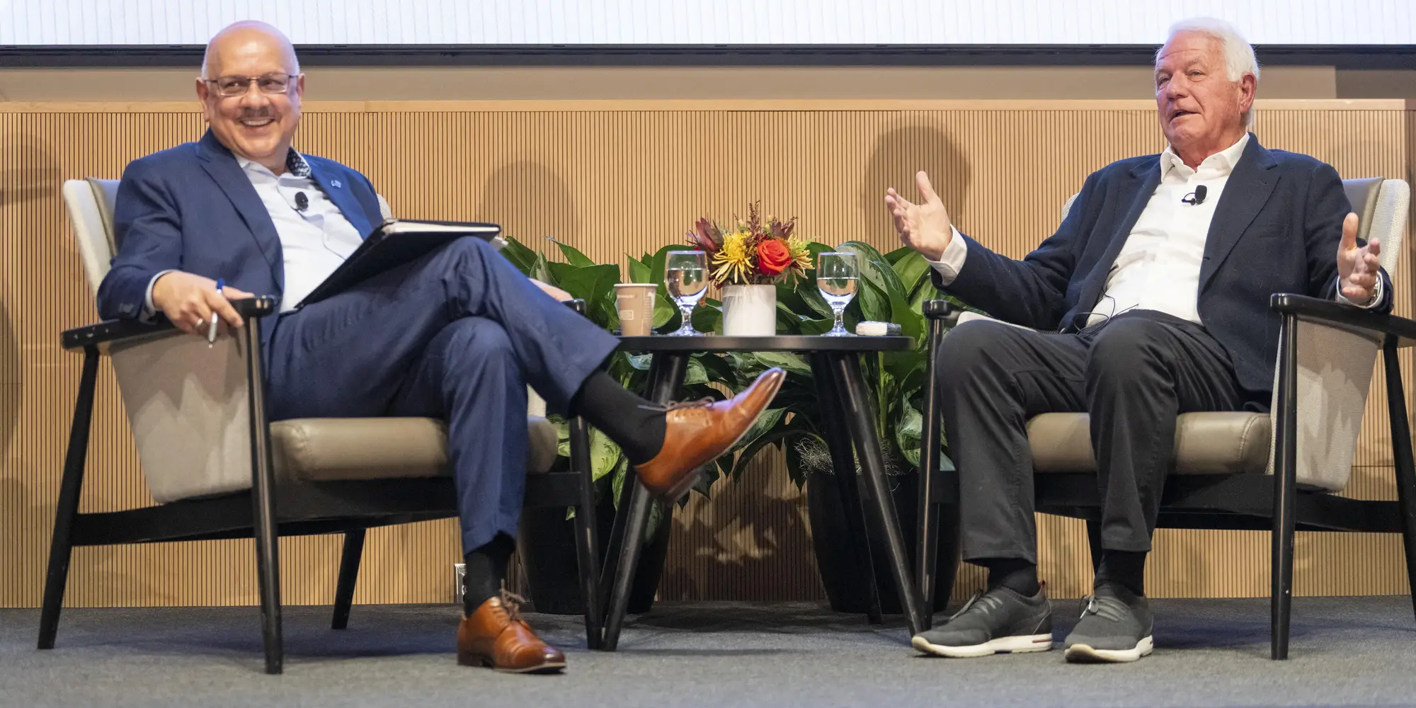 Farnam Jahanian and Jim Swartz