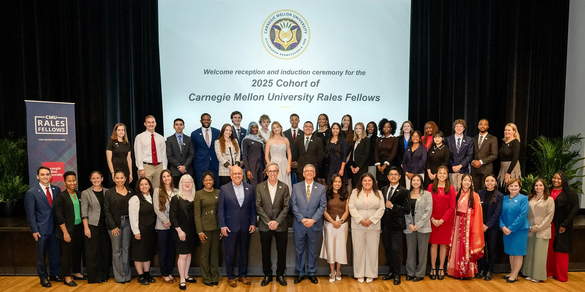 A group photo of the second cohort of Rales Fellows.