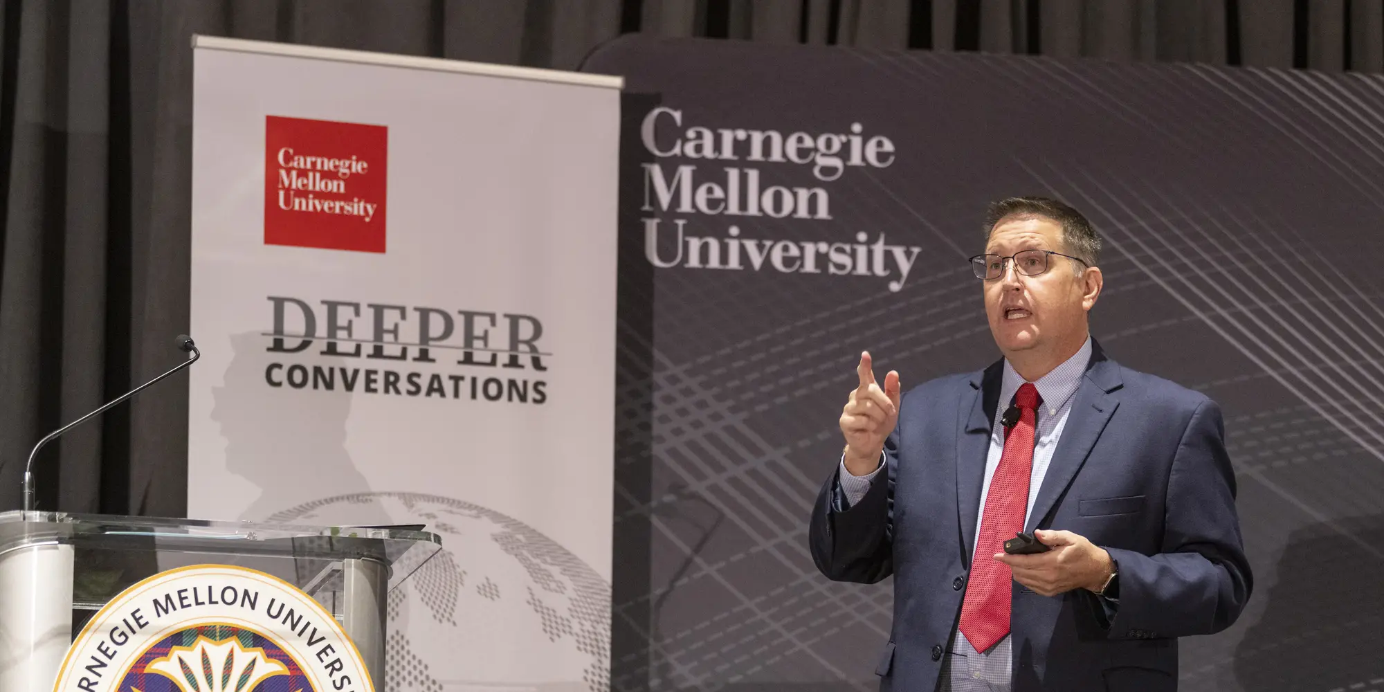 Neal Hutchens speaks at Deeper Conversations.