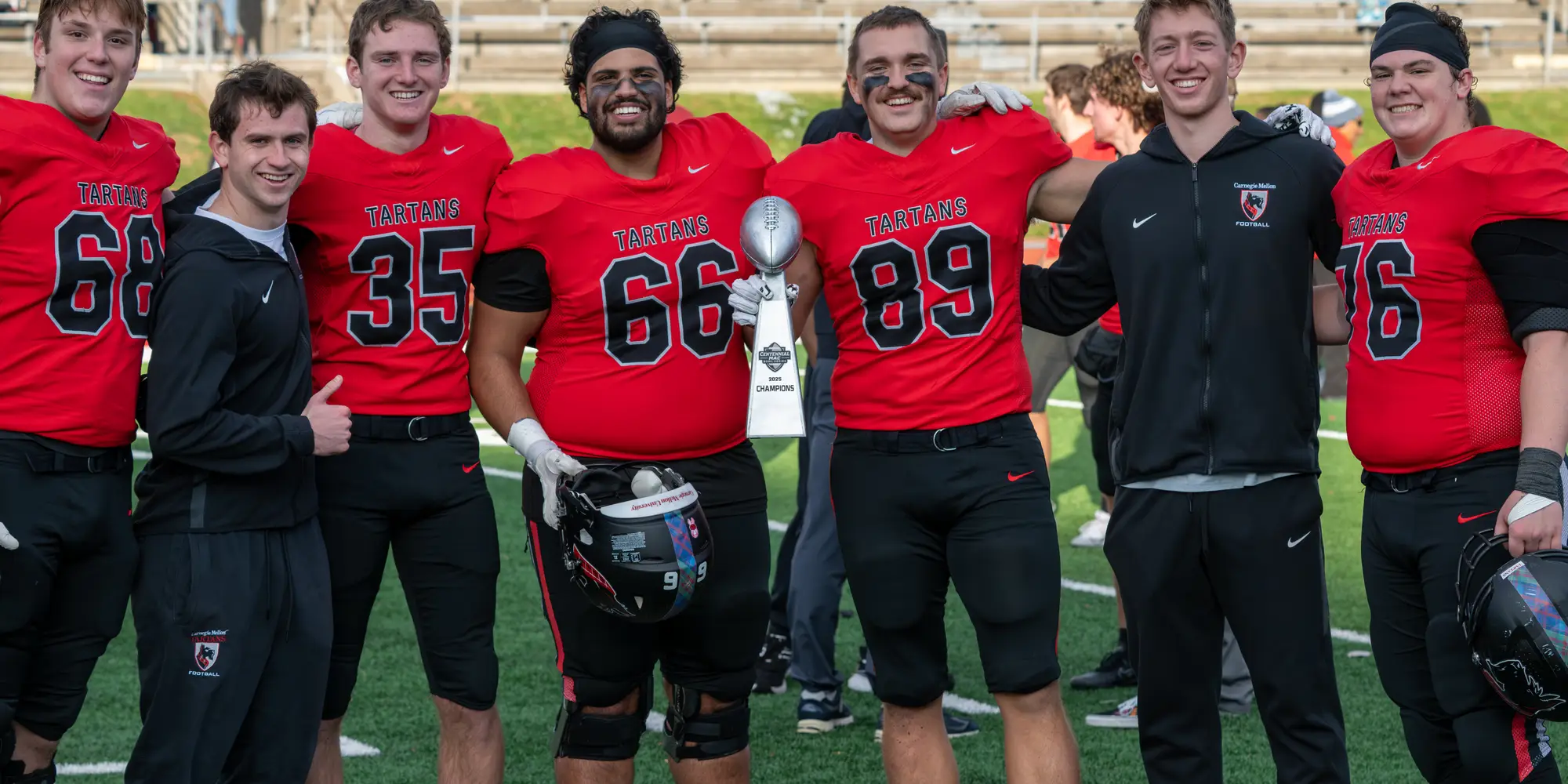 Provencher with teammates