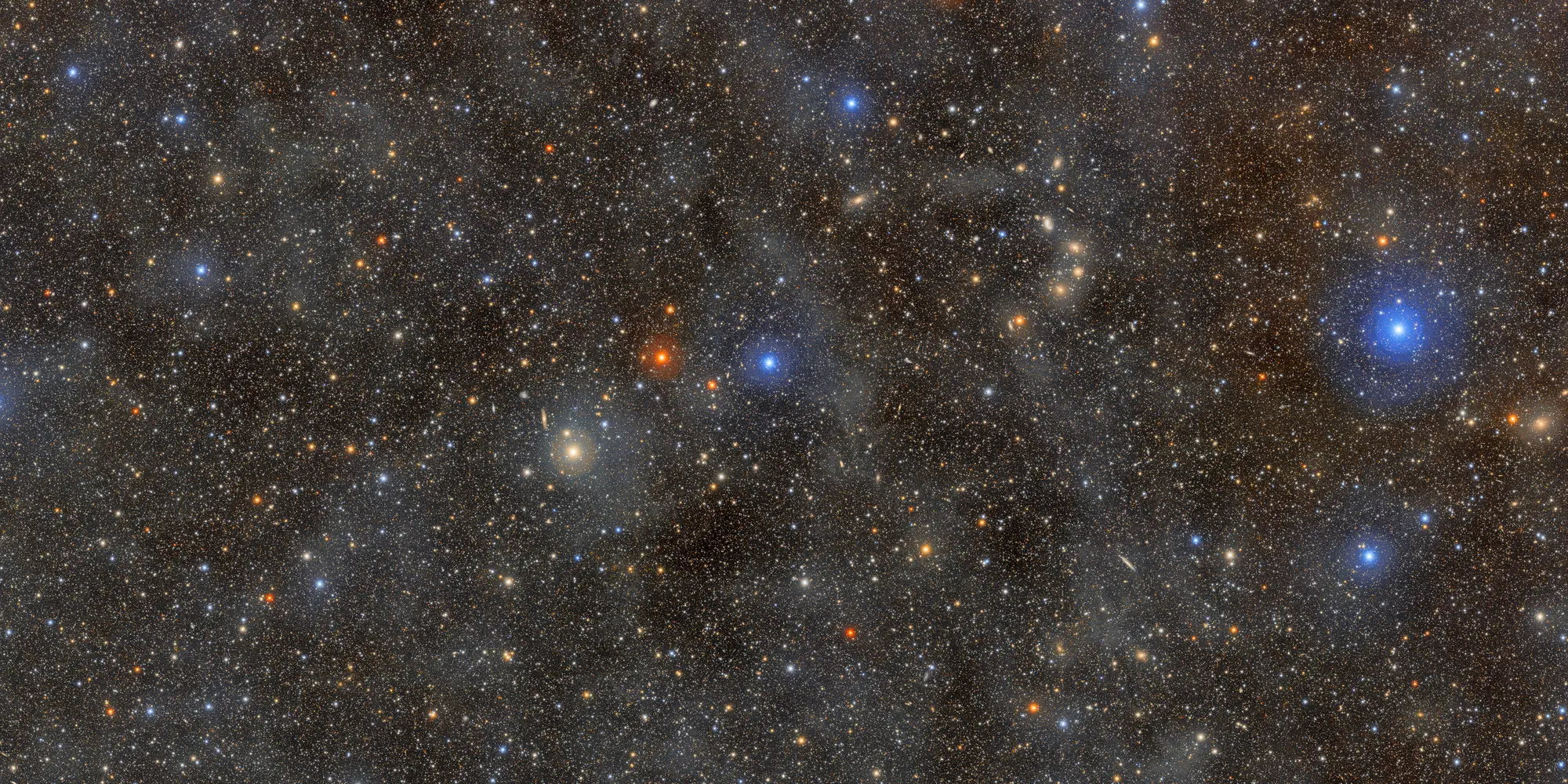 igapixel image of a field of stars in the constellation Lupus 