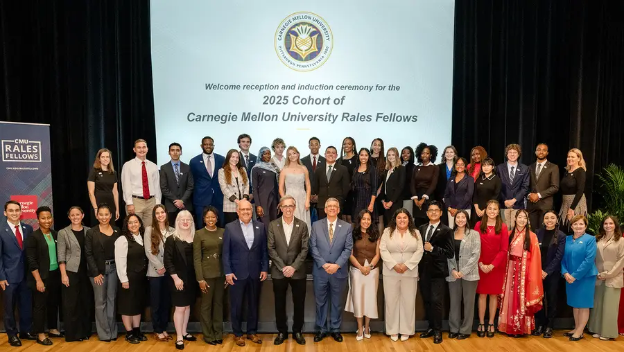 A group photo of the second cohort of Rales Fellows.