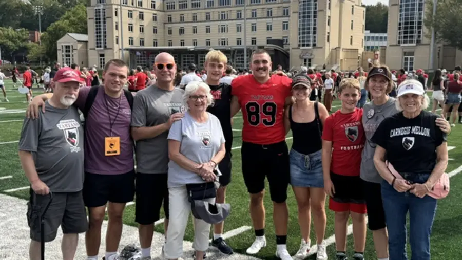 Provencher family on the field