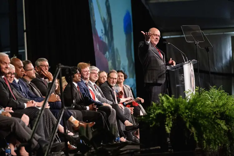 Farnam Jahanian at Convocation