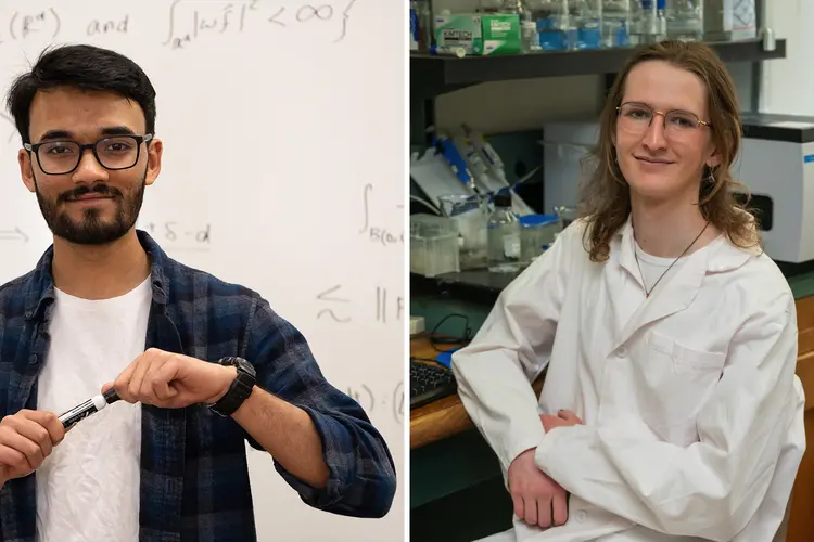 Subhasish Mukherjee and Minerva Schafer have been awarded Goldwater Scholarships.