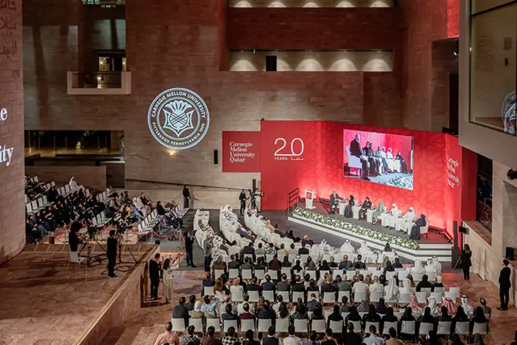 The 20th anniversary of the campus in Education City, Qatar.