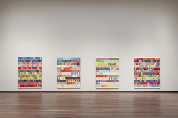 Mel Bochner, "Mel Bochner: In The Tower," 2011, Installation view, National Gallery of Art, Washington DC