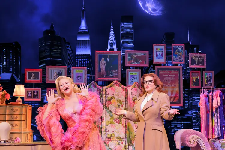 Megan Hilty and Jennifer Simard. Photo by Matthew Murphy and Evan Zimmerman