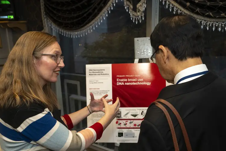 CMU researchers display their work at the LeMont.