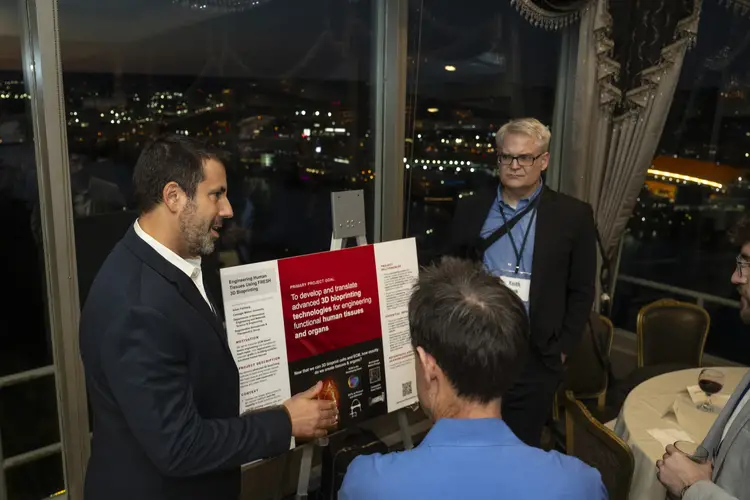 CMU researchers display their work at the LeMont.
