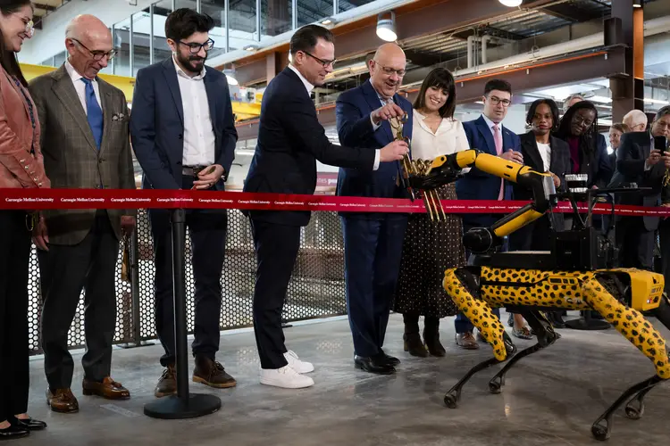 On Friday, February 27, 2026, the Robotics Innovation Center officially opened its doors with an inaugural ribbon cutting ceremony, and robotics demos on display throughout the building in Hazelwood Green.